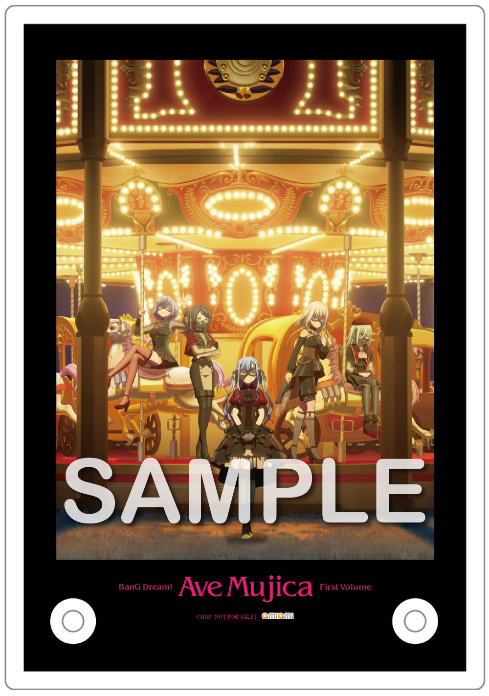 Ave Mujica Blu-ray コマ風メモリアルクリアシート　コンプ バンドリ Ave mujica コマ風メモリアルクリアシート 20種 コンプ