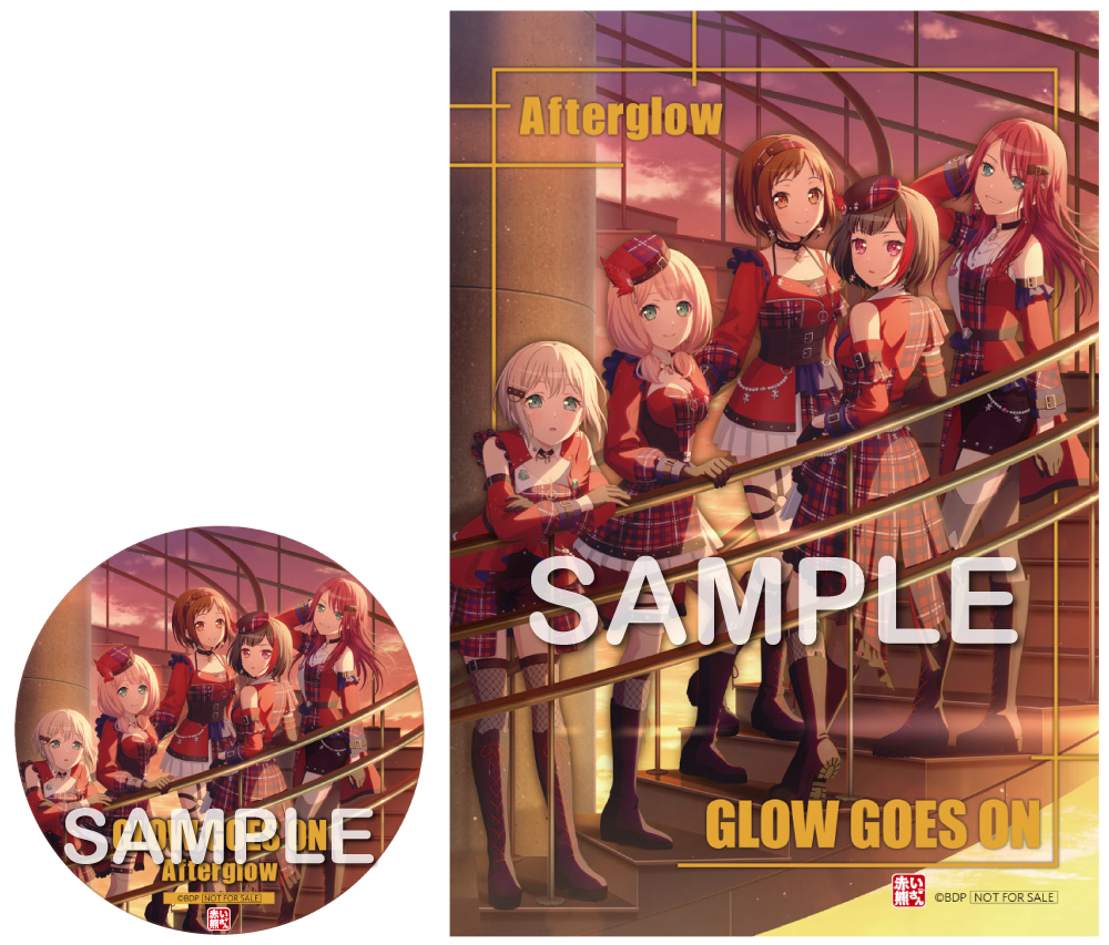 Afterglow ミニAlbum「GLOW GOES ON」｜ディスコグラフィー
