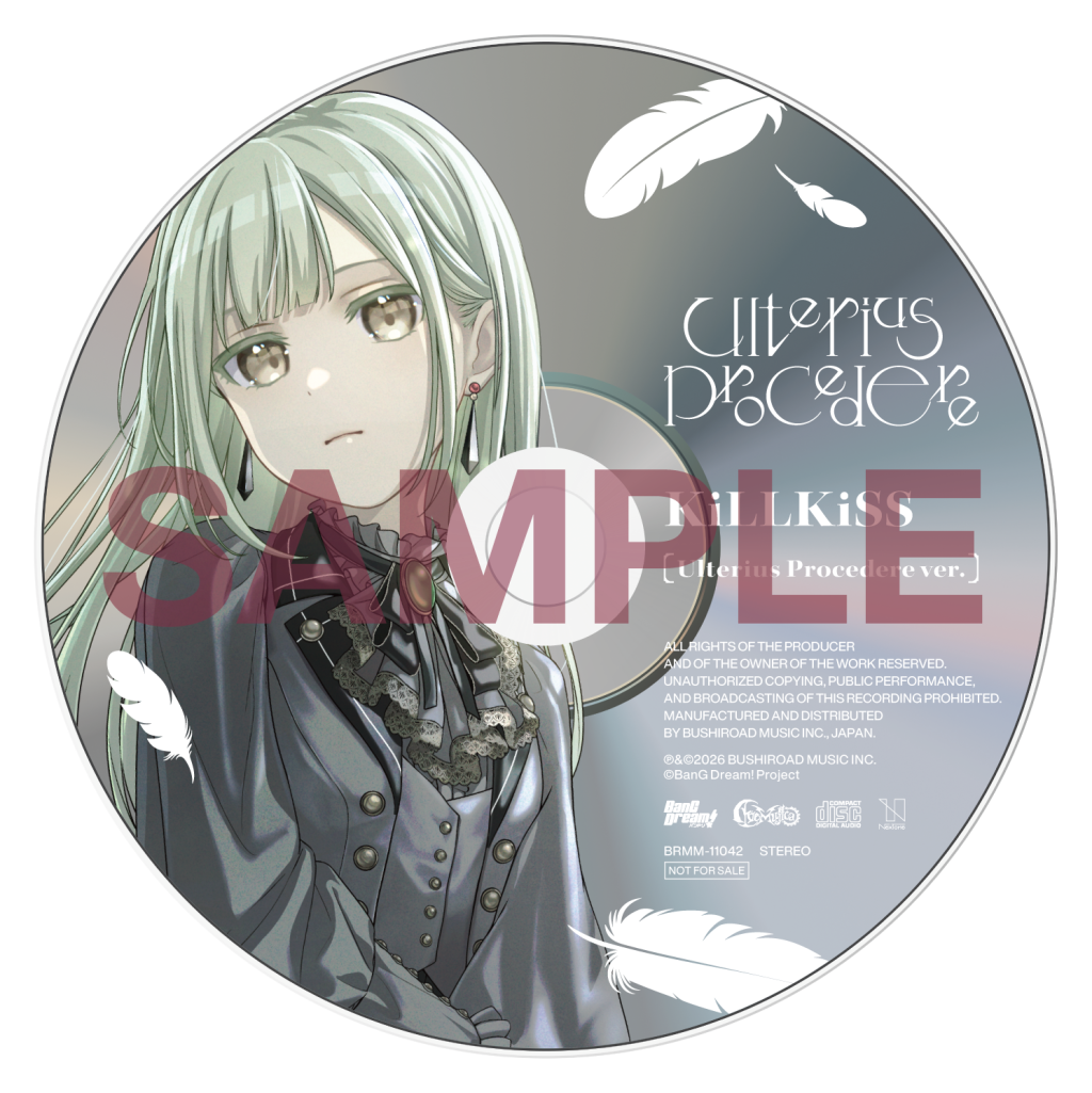 KiLLKiSS　CD購入特典　Ave Mujica CDJapan : KiLLKiSS [w/ Blu-ray, Limited Edition] Ave Mujica CD Album